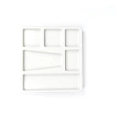 Acryl-Scherenhalter für Schublade, weiß