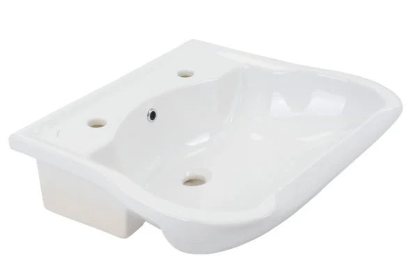 Waschbecken Keramik T05 glänzend Weiß