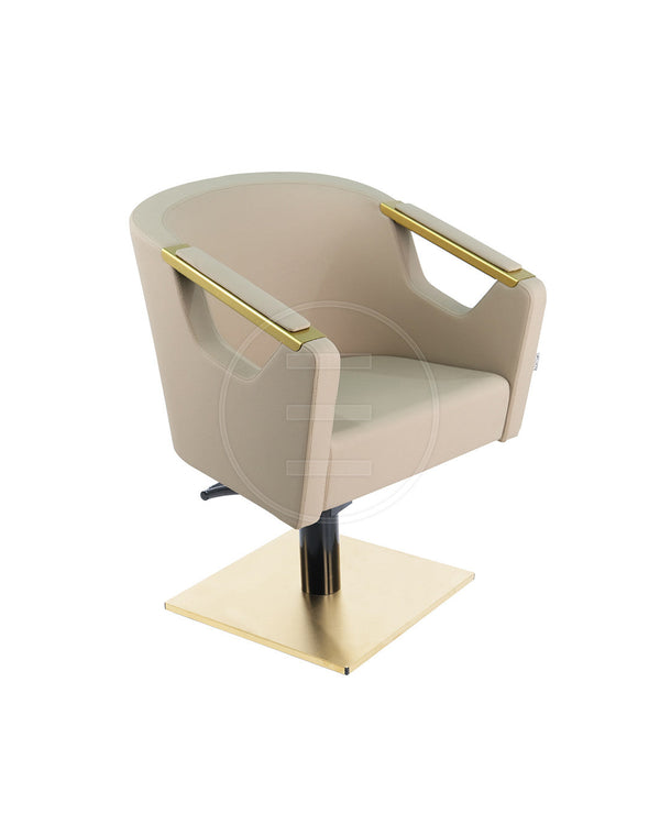 Sacha Color Gold-RL Satine Damenfrisierstuhl