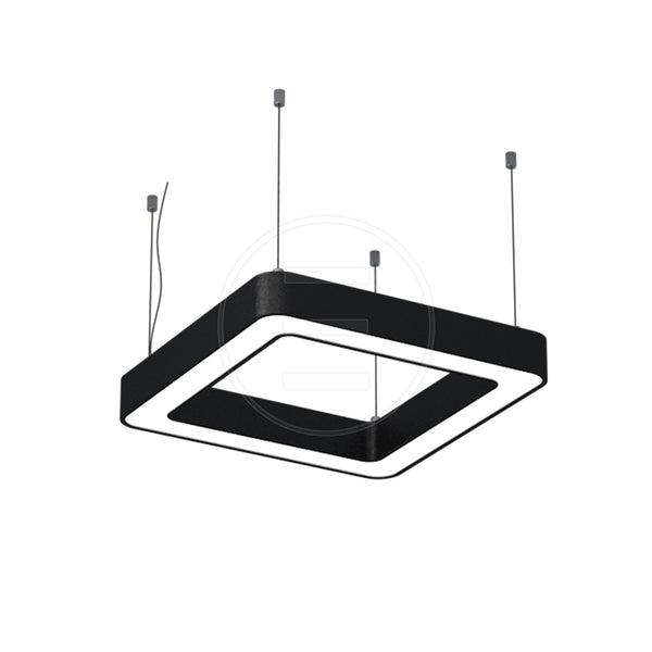 Alp-2602 Radius LED-Deckenleuchte quadratisch 60 x 60 cm von Alpeda