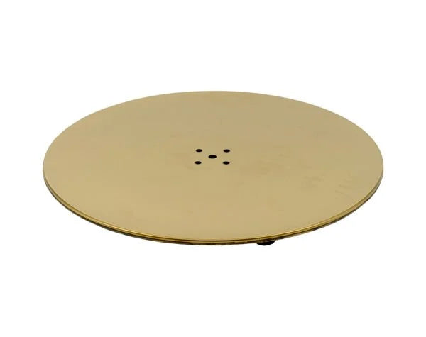 SL-BL Fußplatte Edelstahl tiefgezogen, gold