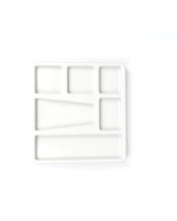 Acryl-Scherenhalter für Schublade, weiß