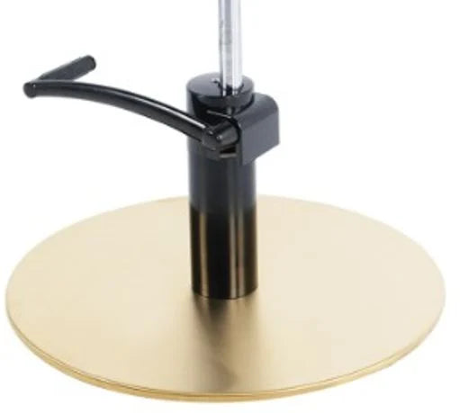 SL Damenstuhl-Fuß aus Edelstahl, gold, ohne Flansch