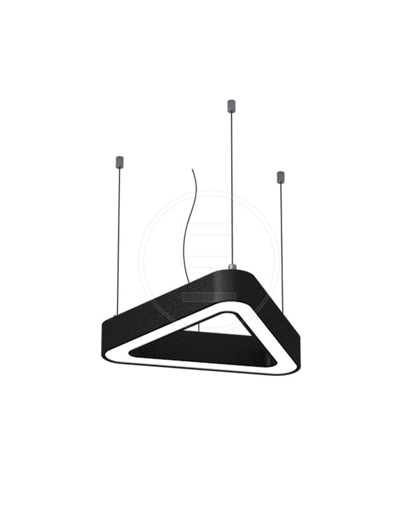 Alp-2604 Radius LED-Deckenleuchte dreieckig 60 x 60 cm von Alpeda