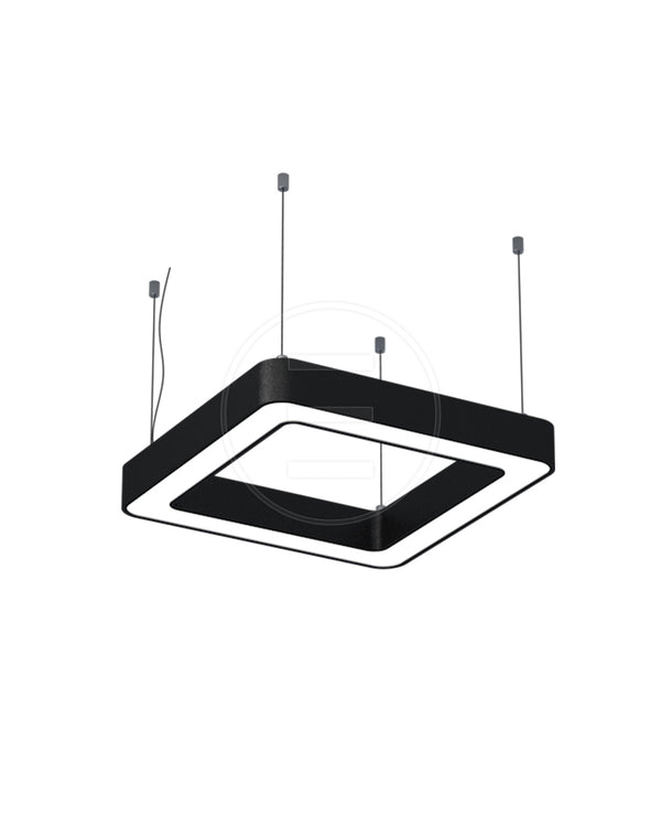 Alp-2602 Radius LED-Deckenleuchte quadratisch 60 x 60 cm von Alpeda