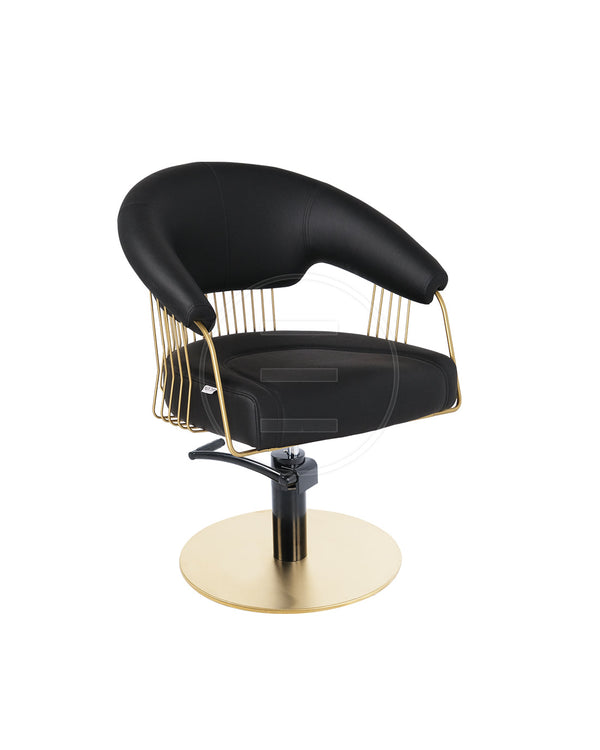Elite Color GOLD-SL Damenfrisierstuhl